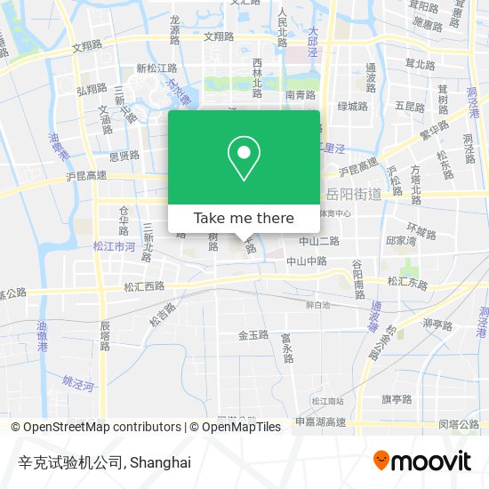 辛克试验机公司 map