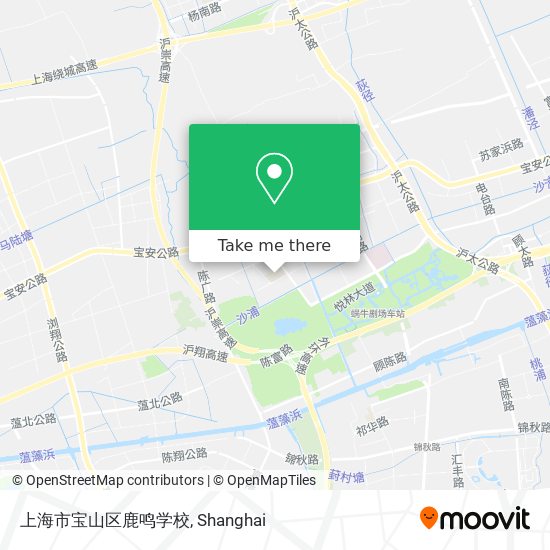 上海市宝山区鹿鸣学校 map