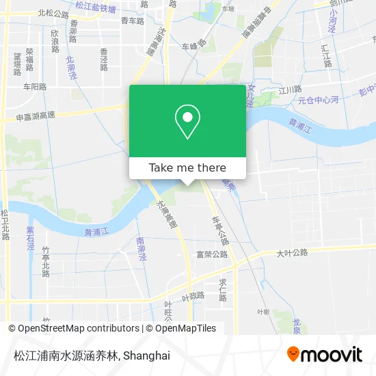 松江浦南水源涵养林 map