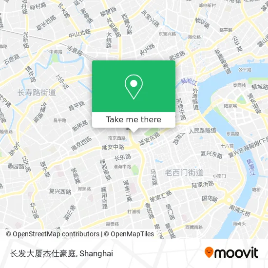 长发大厦杰仕豪庭 map