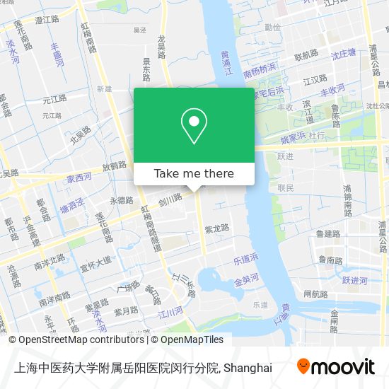 上海中医药大学附属岳阳医院闵行分院 map