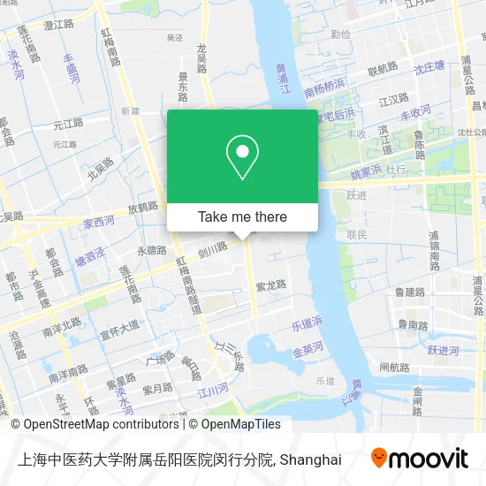 上海中医药大学附属岳阳医院闵行分院 map