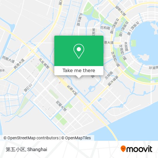 第五小区 map