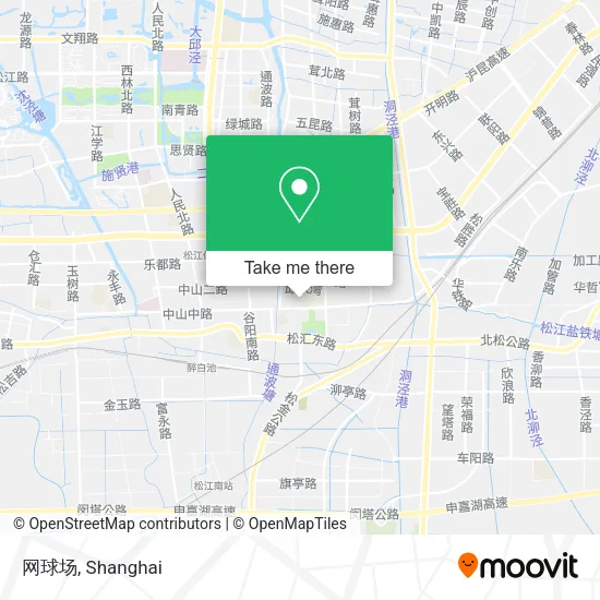 网球场 map