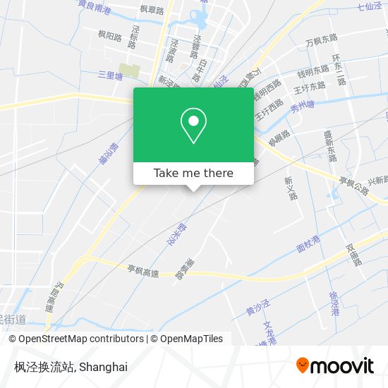 枫泾换流站 map
