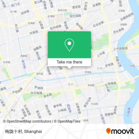 梅陇十村 map
