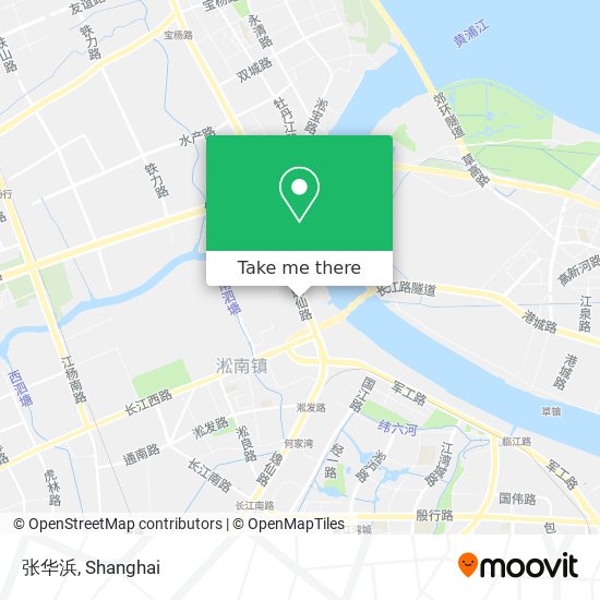 张华浜 map