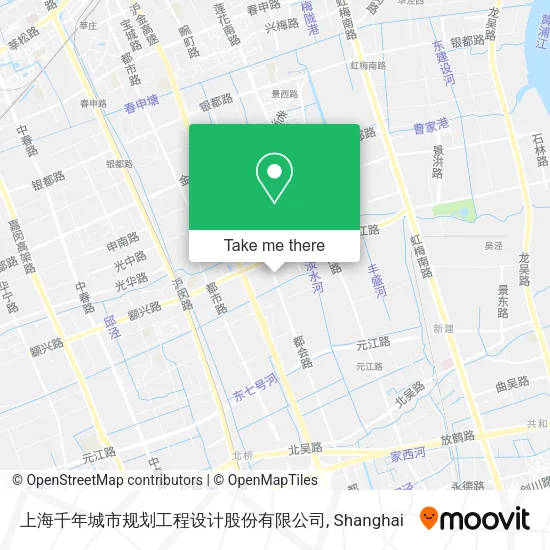 上海千年城市规划工程设计股份有限公司 map
