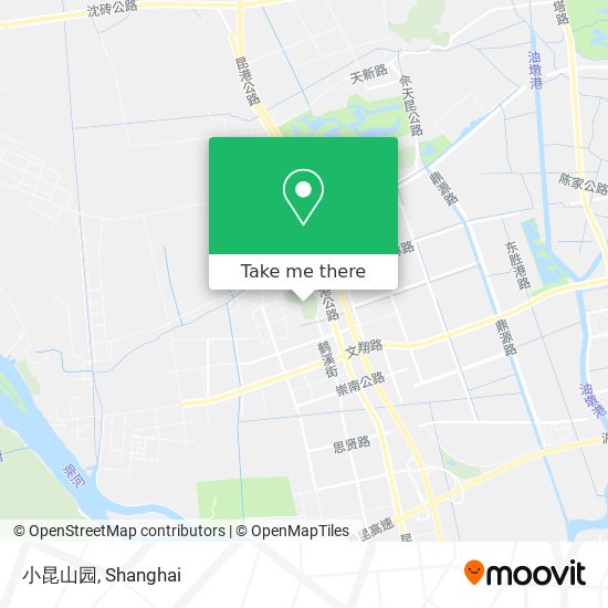 小昆山园 map
