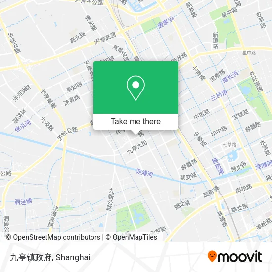 九亭镇政府 map