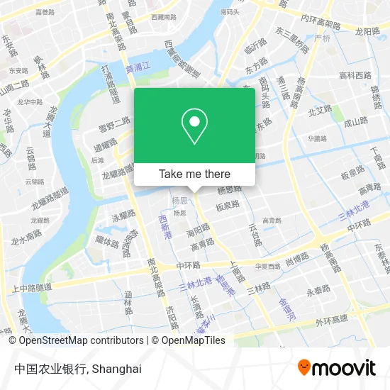 中国农业银行 map