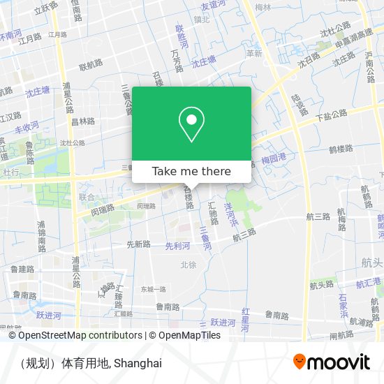 （规划）体育用地 map