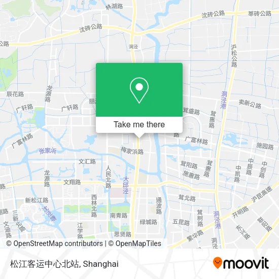 松江客运中心北站 map