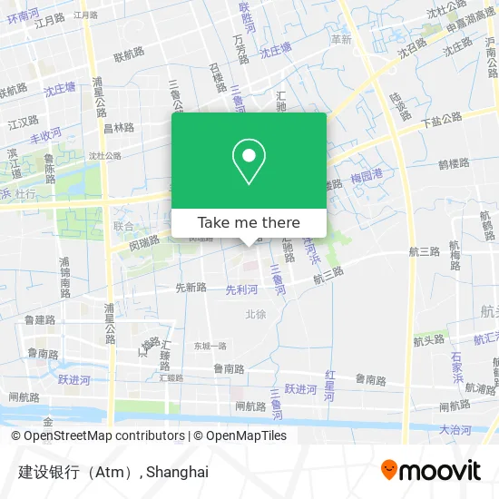 建设银行（Atm） map