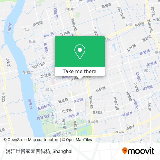 浦江世博家園四街坊 map