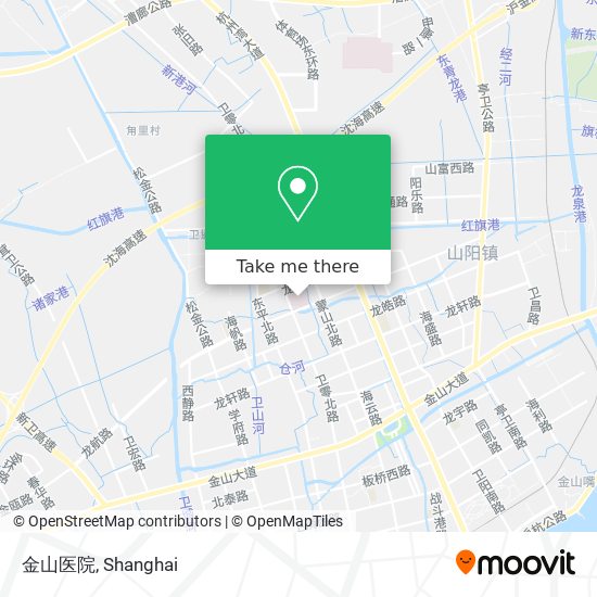 金山医院 map
