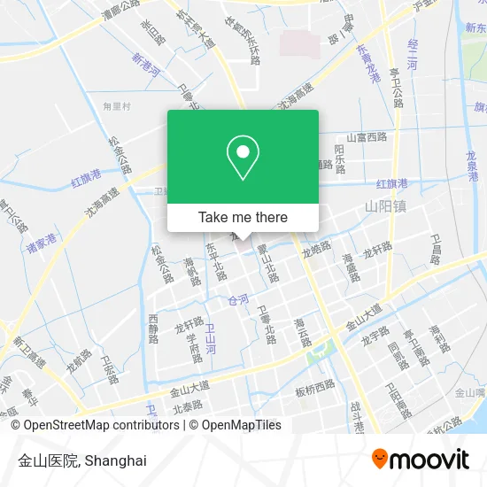 金山医院 map
