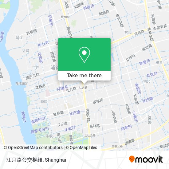 江月路公交枢纽 map