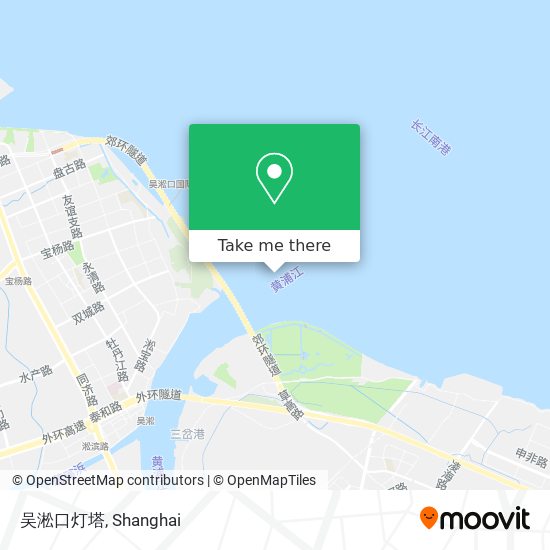 吴淞口灯塔 map