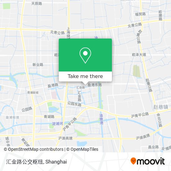 汇金路公交枢纽 map