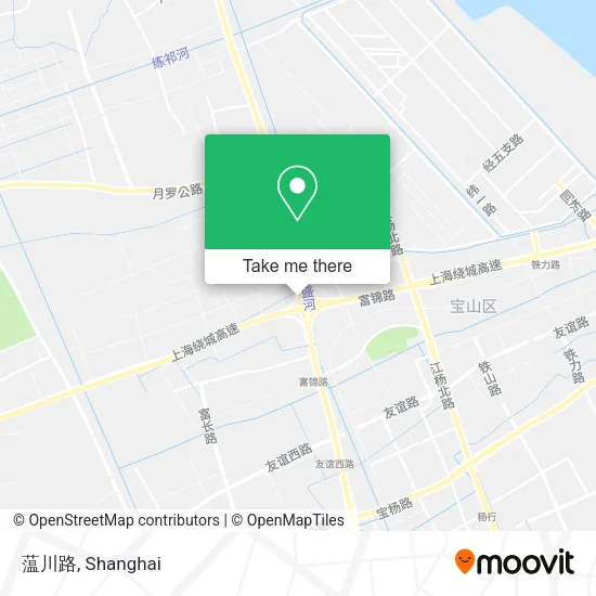蕰川路 map