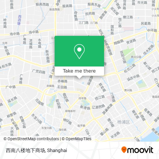 西南八楼地下商场 map