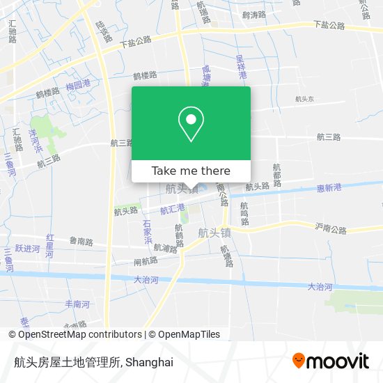 航头房屋土地管理所 map