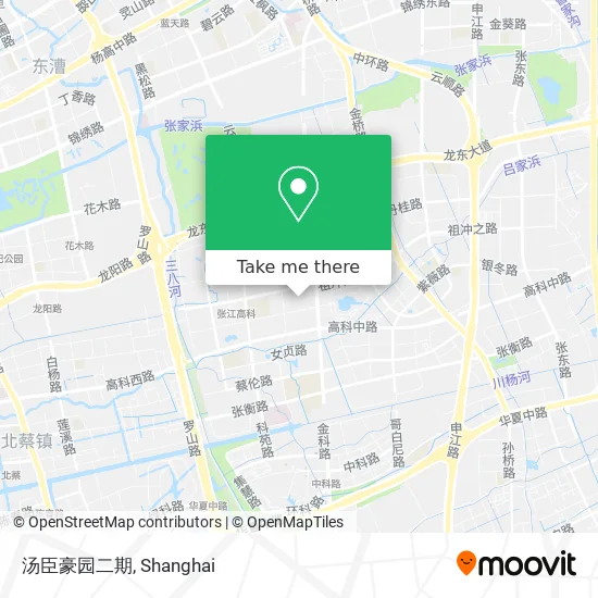 汤臣豪园二期 map