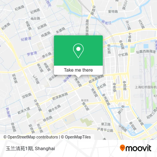 玉兰清苑1期 map