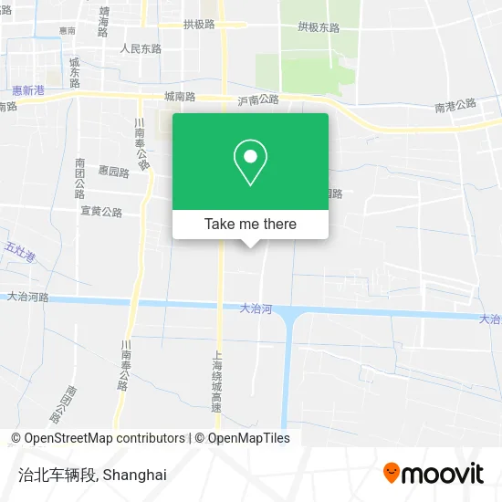 治北车辆段 map