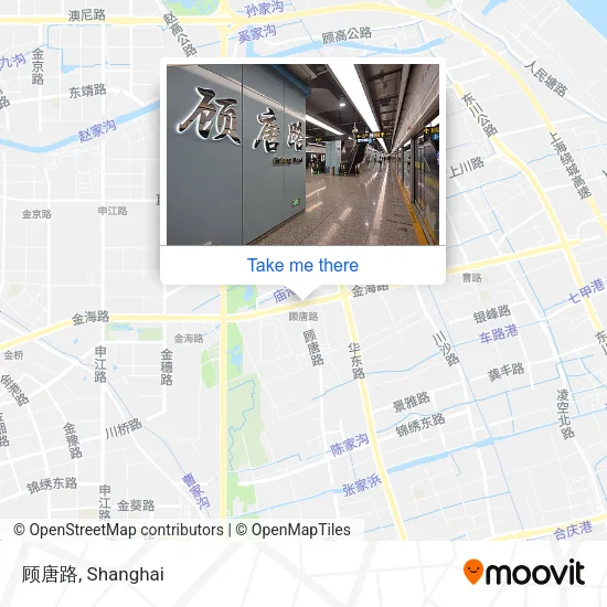 顾唐路 map