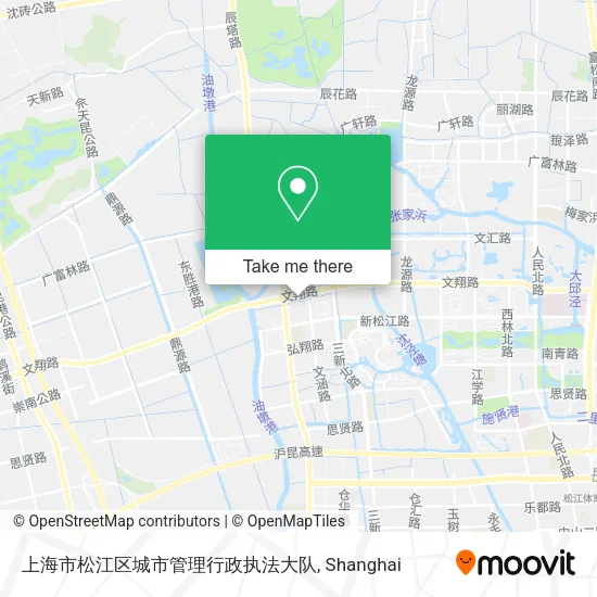 上海市松江区城市管理行政执法大队 map