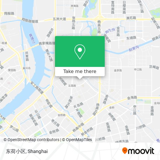 东荷小区 map