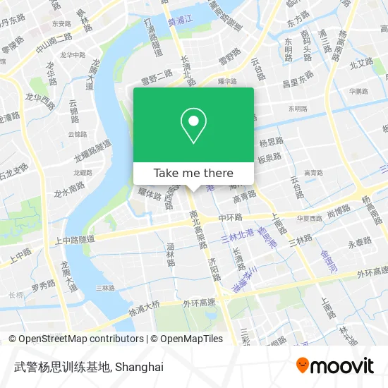 武警杨思训练基地 map