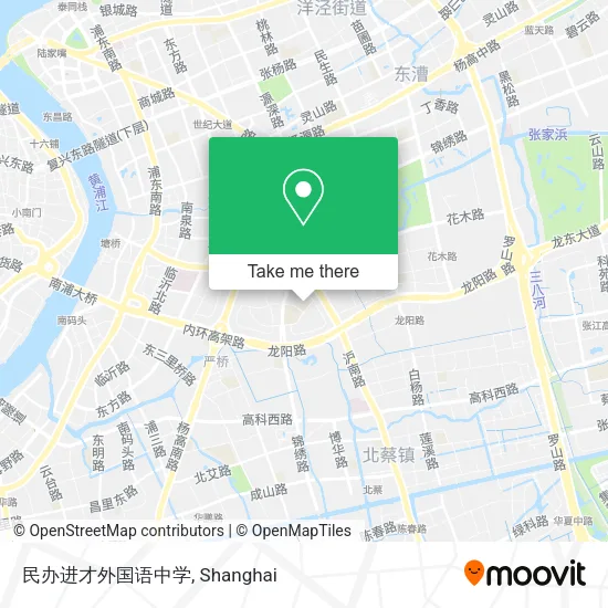 民办进才外国语中学 map