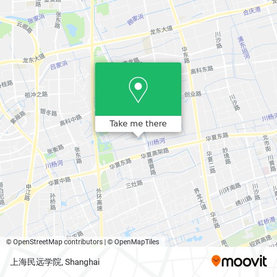 上海民远学院 map