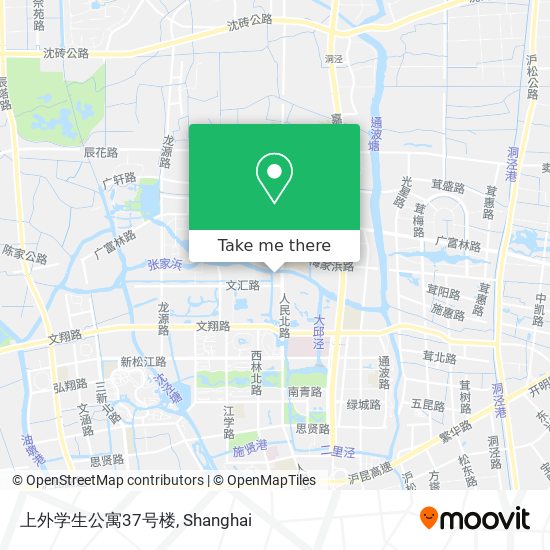 上外学生公寓37号楼 map