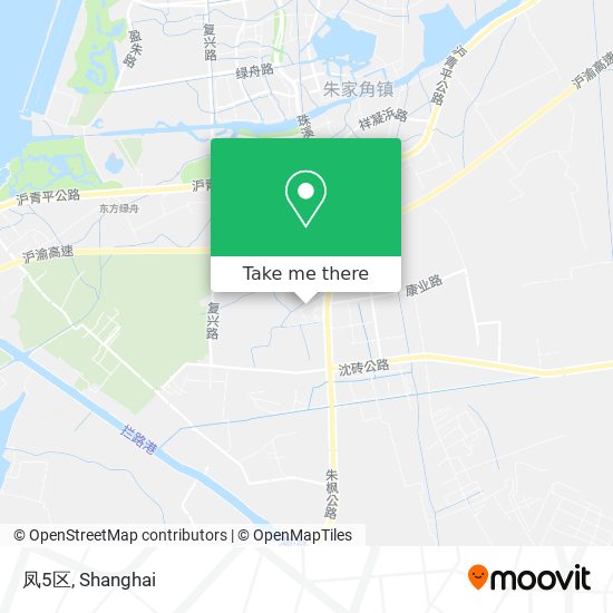 凤5区 map