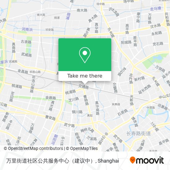 万里街道社区公共服务中心（建议中） map