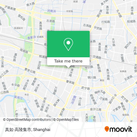 真如·高陵集市 map