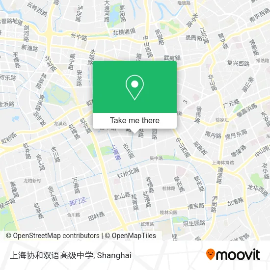 上海协和双语高级中学 map