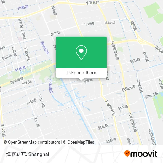 海霞新苑 map