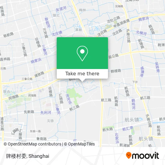 牌楼村委 map