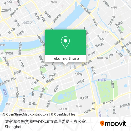 陆家嘴金融贸易中心区城市管理委员会办公室 map