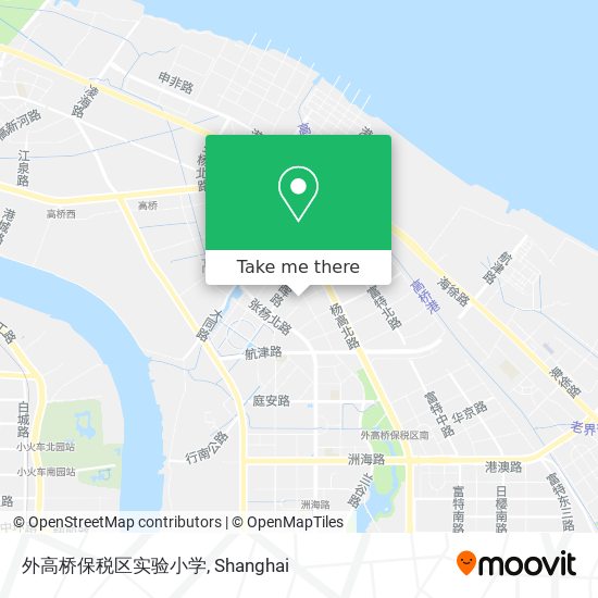 外高桥保税区实验小学 map