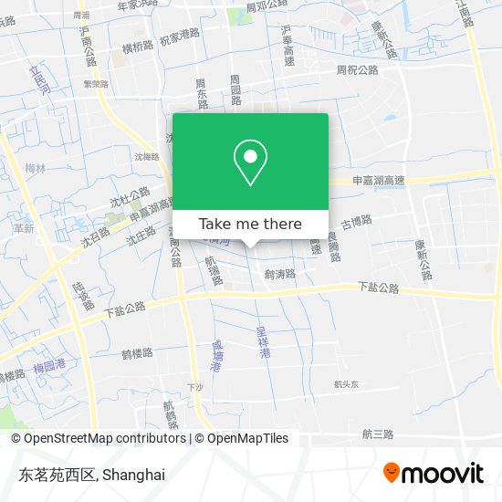 东茗苑西区 map