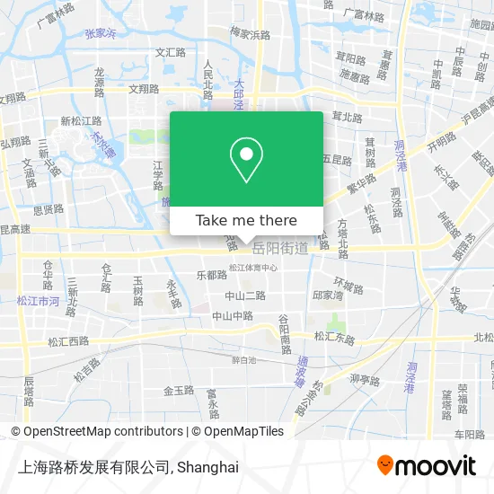上海路桥发展有限公司 map