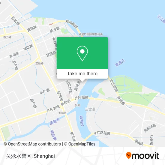 吴淞水警区 map