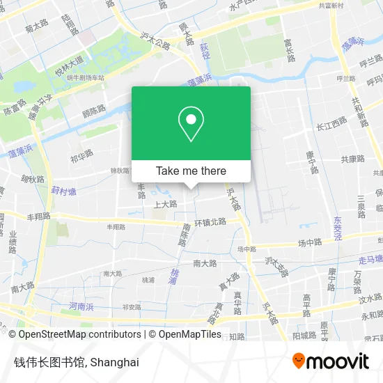 钱伟长图书馆 map