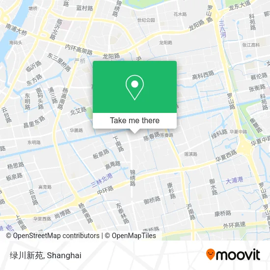 绿川新苑 map